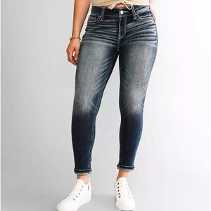 DAYTRIP Jeans Virgo Ankle Skinny Womens 27 Blue Stretch Denim Designer Ladies